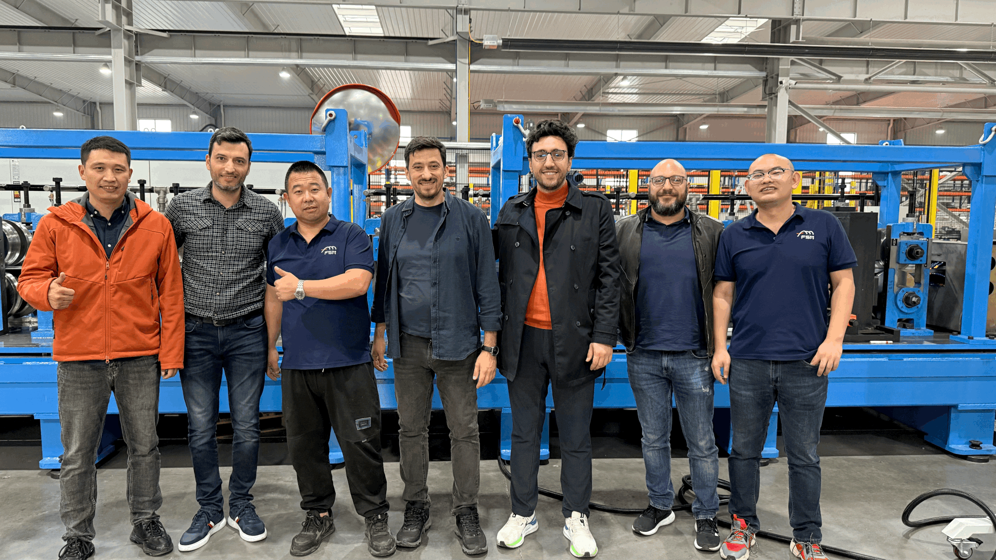 ROLL FORMING Hattı Makine Kabulü 